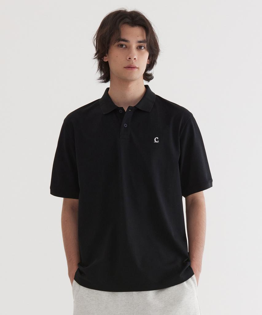 COVERNAT Soft Polo Shirt Black