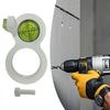Drill Level Tool 1PC Electric Drill Leveling Assistant Tool Precision Circular Spirit Level For Wall Decoration Pipeline Laying