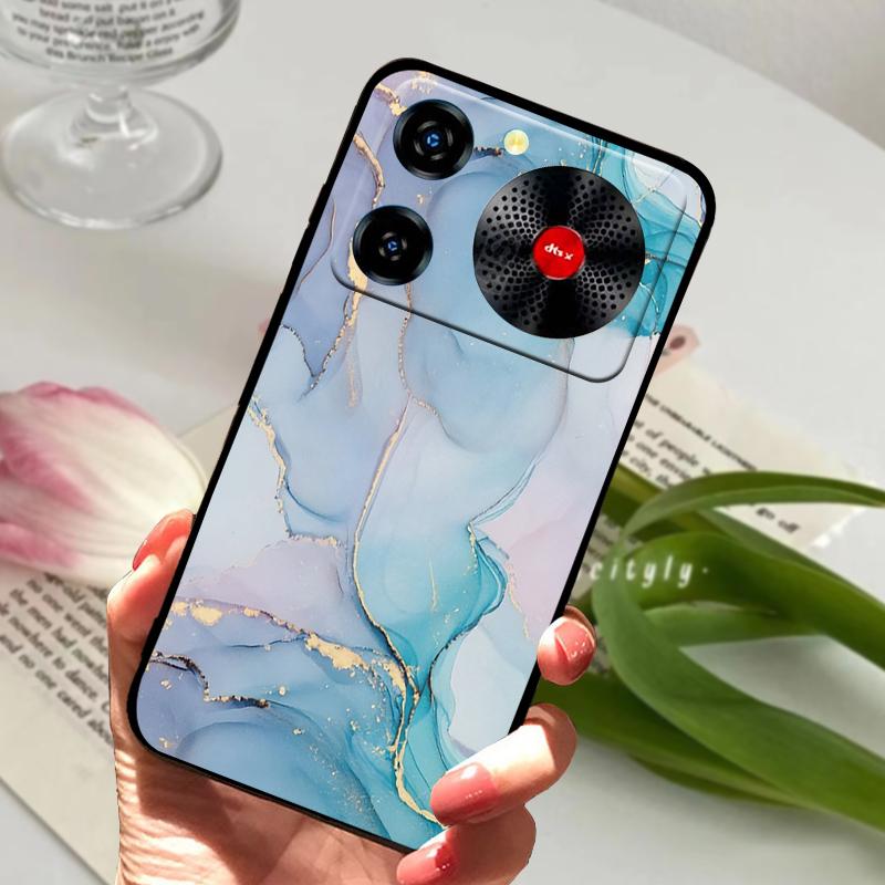 Per custodia telefono ZTE nubia Music 2 4G Music2 Cover Posteriore in Morbido Silicone Per Nubia Music Lusso Moda Protettiva Coque Fundas