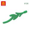 Non-Toxic 6126 100G/454Pcs Flame Water Column Building Block Moc Flame Flame Color Accessories Compatible With Bricks Diy Toy Gift