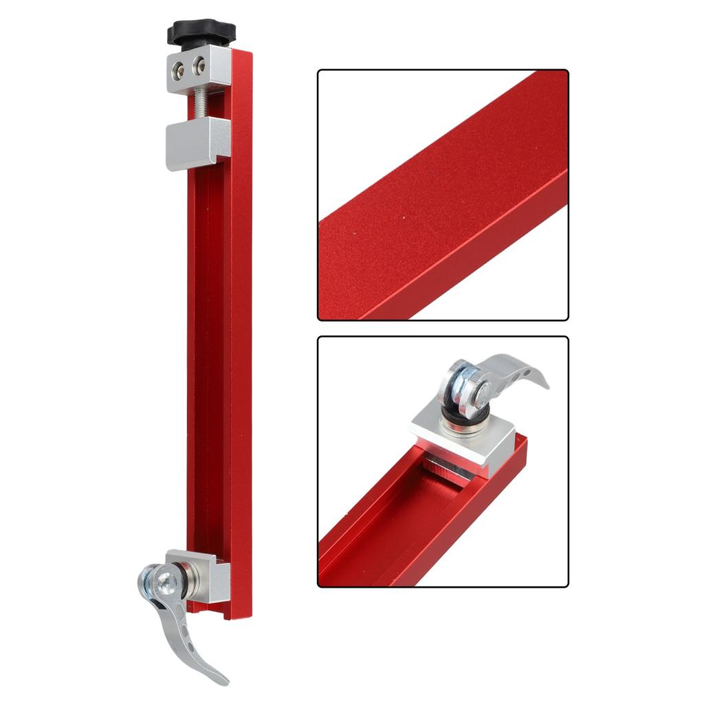Secure Locking Adjustable Cutting Ruler for Aluminum Alloy Cutting Machines