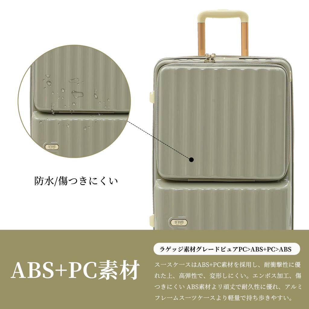 Top Open Beautiful Suitable for Convenient Suitcase To Bring On an Convenient Suitcase S [GGQAAA] Suitcase, Light, Function, Color, Women, Airplane,