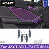 For Jaguar I-PACE 2024Car interior Center console transparent TPU Paint protective film Anti scratch sticker LCD screen PPF film usgm4