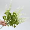 Fleur Artificielle avec Feuilles Vertes Longue Tige Fleur Artificielle en Plastique Résistante aux UV Maison Bureau Fête Intérieur Extérieur Plantes Artificielles Décor