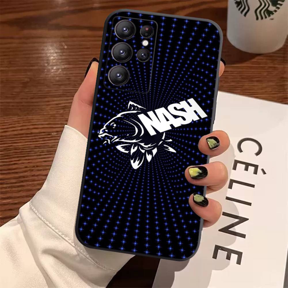 N-Nash Fishing Cool Case For Samsung Galaxy Case S25 S23 S22 S21 S30 S20 S10 Ultra Plus FE TPU Soft Cover