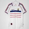 Retro France 1998 National Team Soccer Jersey Mbappe Zidane Deschamps Home Short Sleeve Football Shirt
