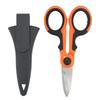 Stainless Steel Fishing Line Scissors Serrated Edge Anti Slip Handle Fishing Line Cutter Multi-Purpose Mini Fishing Scissors