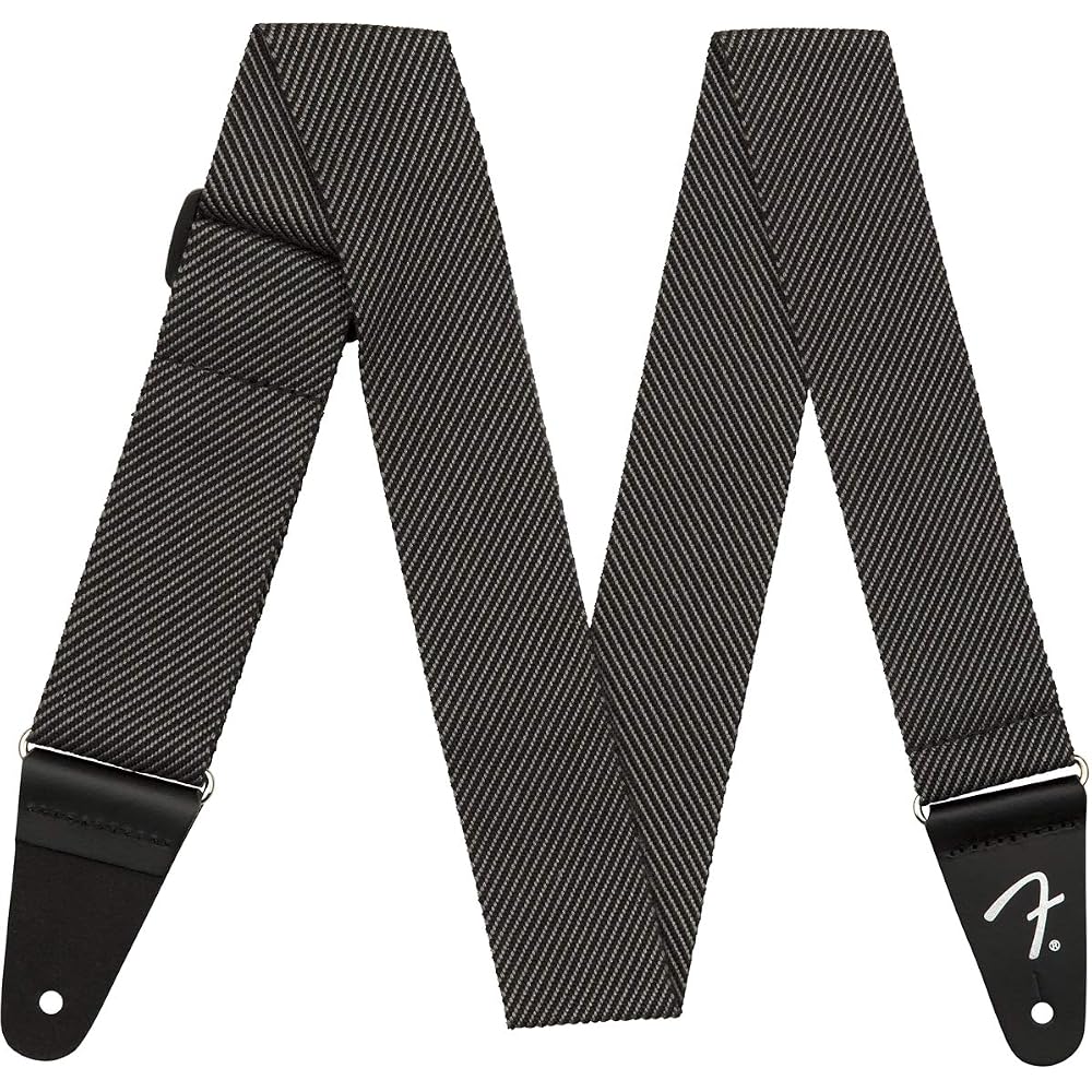 Fender Modern Tweed Strap Gray/Black 2 Adjustable Guitar Strap
