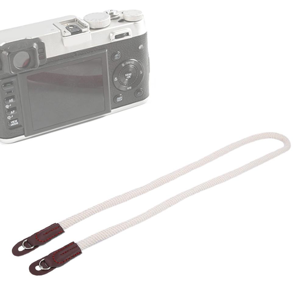 Colorful Mountaineering Pure Cotton Rope Camera Shoulder Neck Strap Belt for  (beige)