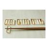 Toumei Transparent Foil Chopstick Rests, Set of 5, Osechi Pattern, Wooden Box, Made In Japan