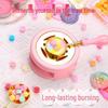 Smokeless Tea Candle with Lacquer Seal for Romantic and Relaxing Moments