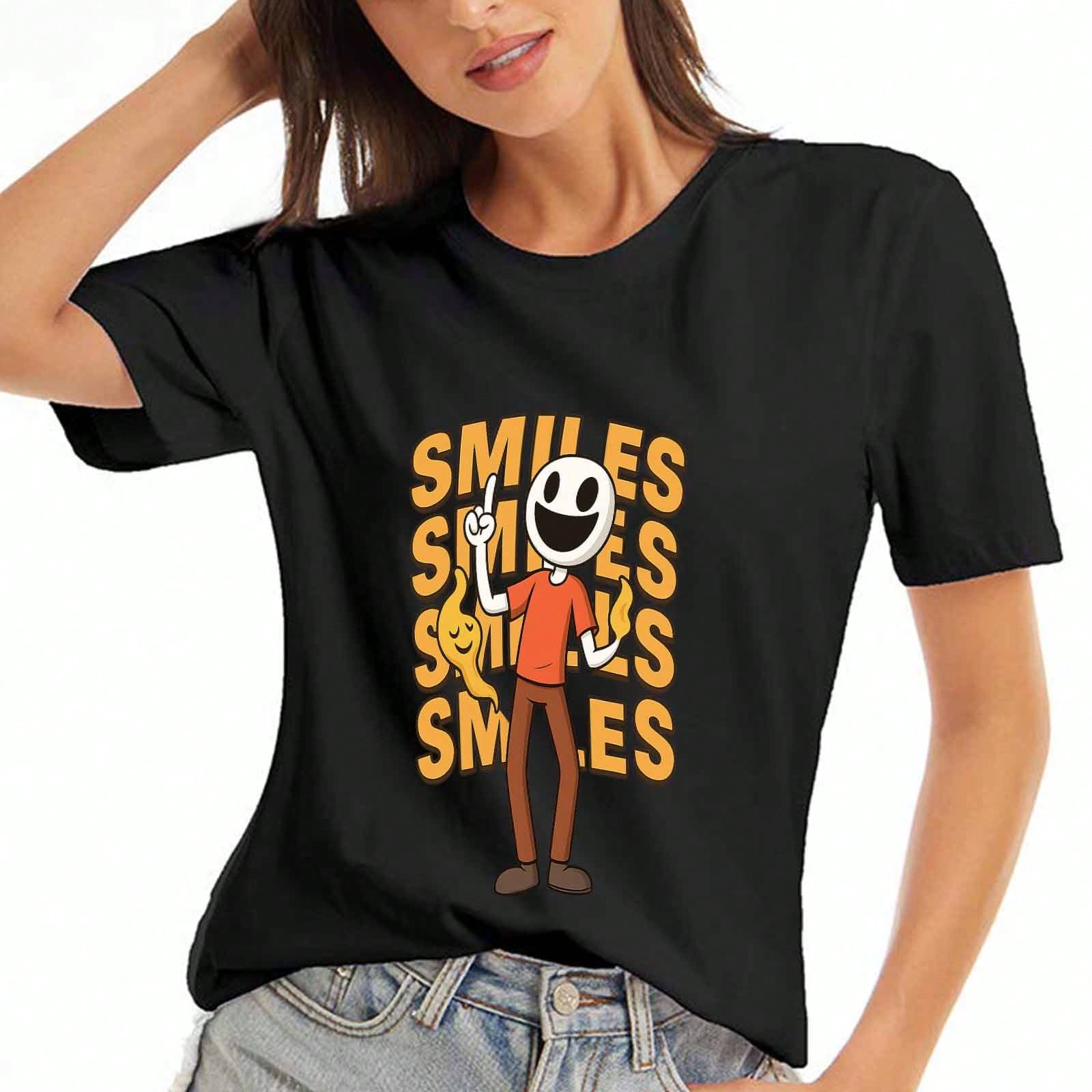 Skull Revolt  Cotton T Shirt,Pure Cotton Premium Print,Durable,Casual Fashion,Skull With Revolt Word Graphic Tee, Perfect For Daily Wear, Cool Skull G S разноцветный