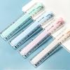 Règle pliante Hobby Règle droite Couleur Règle pliante mignonne Règle d'étudiant Dessin géométrique Peinture Règle en plastique