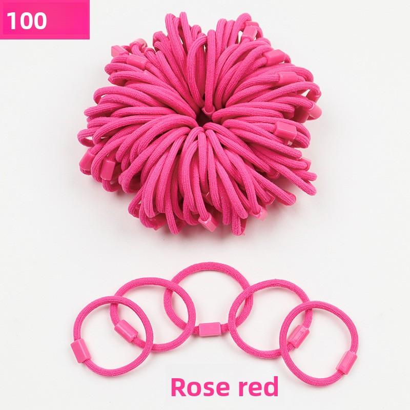 100 Nylon Small Rubber Bands Are Used for Attaching and Fastening Hair Ties Headwear and Headband Materials