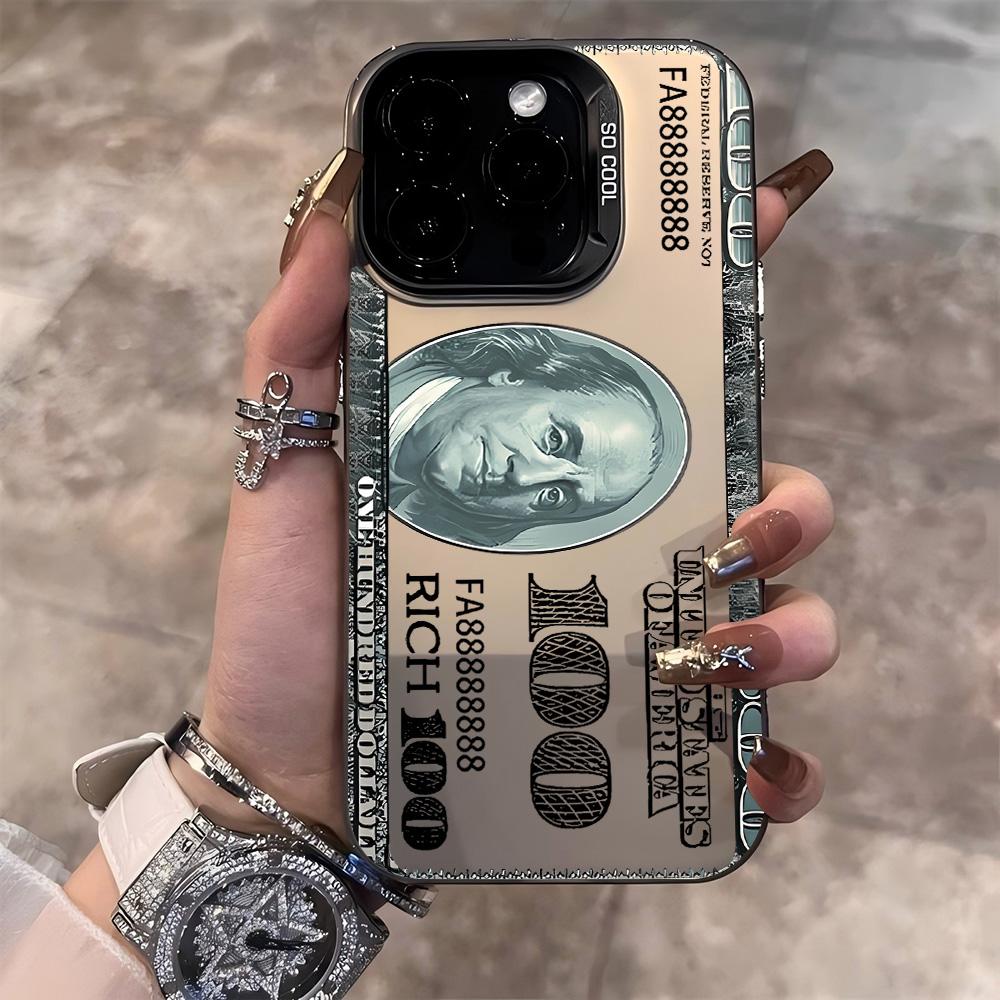 Ins Cute Dollar Trend Phone Case For Xiaomi Redmi 15 15C 14C 13 12 10 A1 A2 A3 A5 9T 9A K60 K40 4G 5G Anti Fall Matte Back Cover