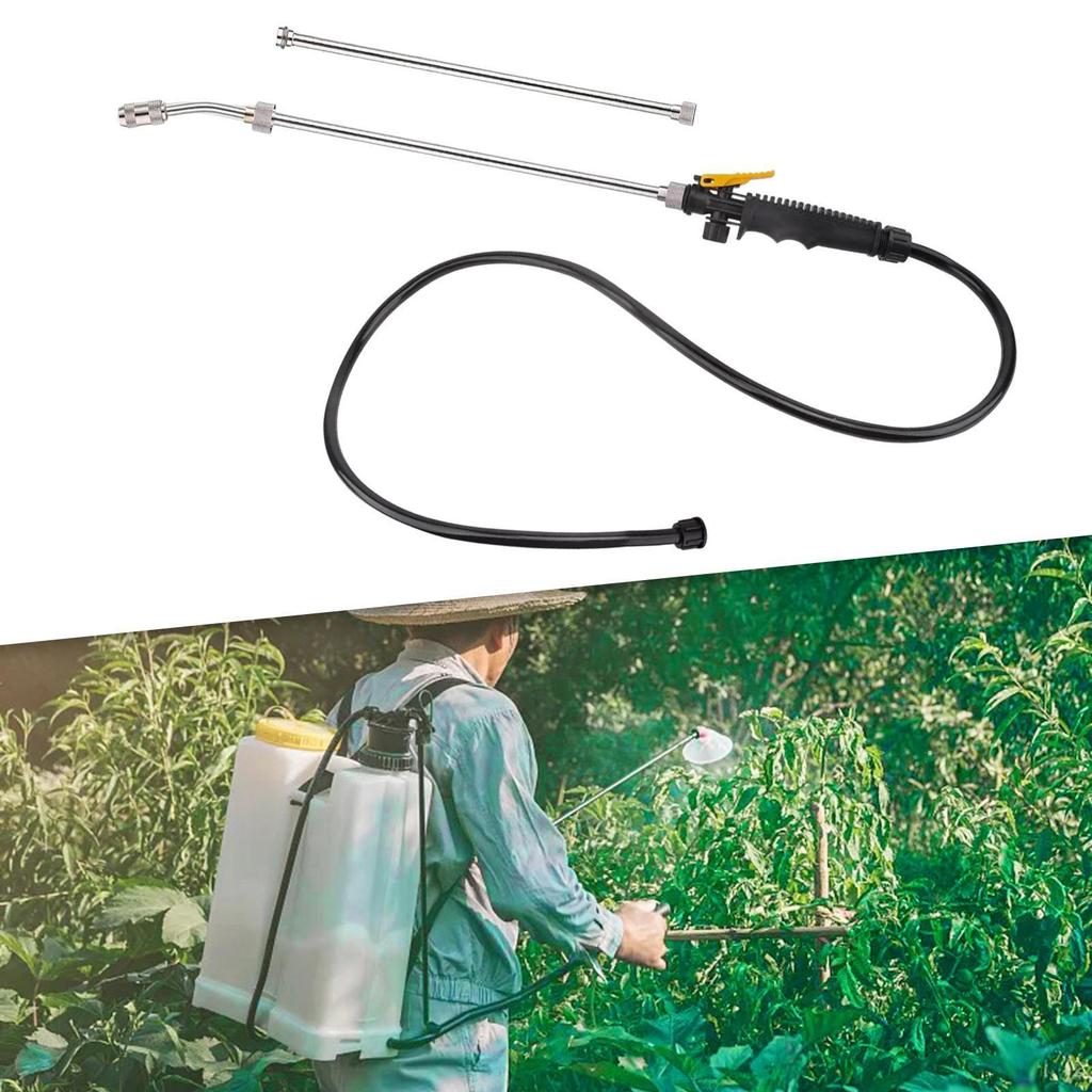 Comfortable Handle Replacement Sprayer with Hose And Adjustable Nozzle for Outdoor Plants