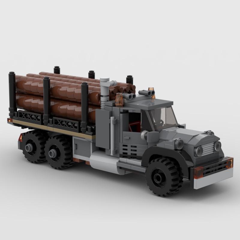 

Винтажный лесовоз MOC Набор строительных блоков
