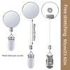 1/2/4Pcs Retractable Towel Rack Automatic Rebound No Drilling Self-Adhesive Wall-Mounted Hand Towel Holder With Strong Clips
