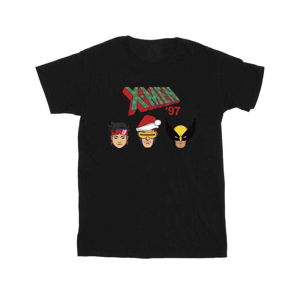 X-Men 97 Mens Head Christmas T-Shirt