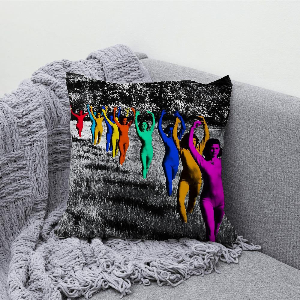 Band Tv -GGirl Album Pillow Case Soft Cushion Cases for Farmhouse Sofa Decor Home Decorations and Protector Pillow Case