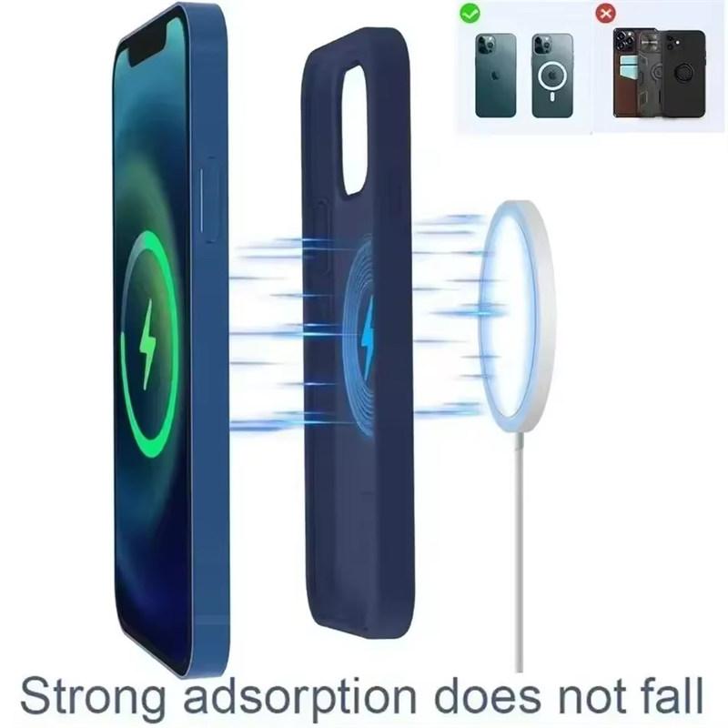 Fast Charger Original Magnetic Wireless Charging Device For iPhone17 16 15 14 13 12 Pro Max Mini USB C 8 Plus XR X XS MAX Airpods