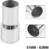 YSIL 2" OD To 2.5" OD Exhaust Pipe Adapter Connector Reducer 304 Stainless Steel 2PCS