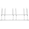 VidaXL Bike Rack for 3 Bikes, Bicycle Stand with Storage, Floor Bike Rack Garage Garden Terrace, 154418