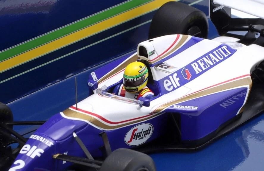 MINICHAMPS 1/43 Williams Renault FW16 Ayrton Senna San Marino GP 1994 Weathered Finish
