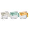 VISIONS Three-Color Condiment Jar Set