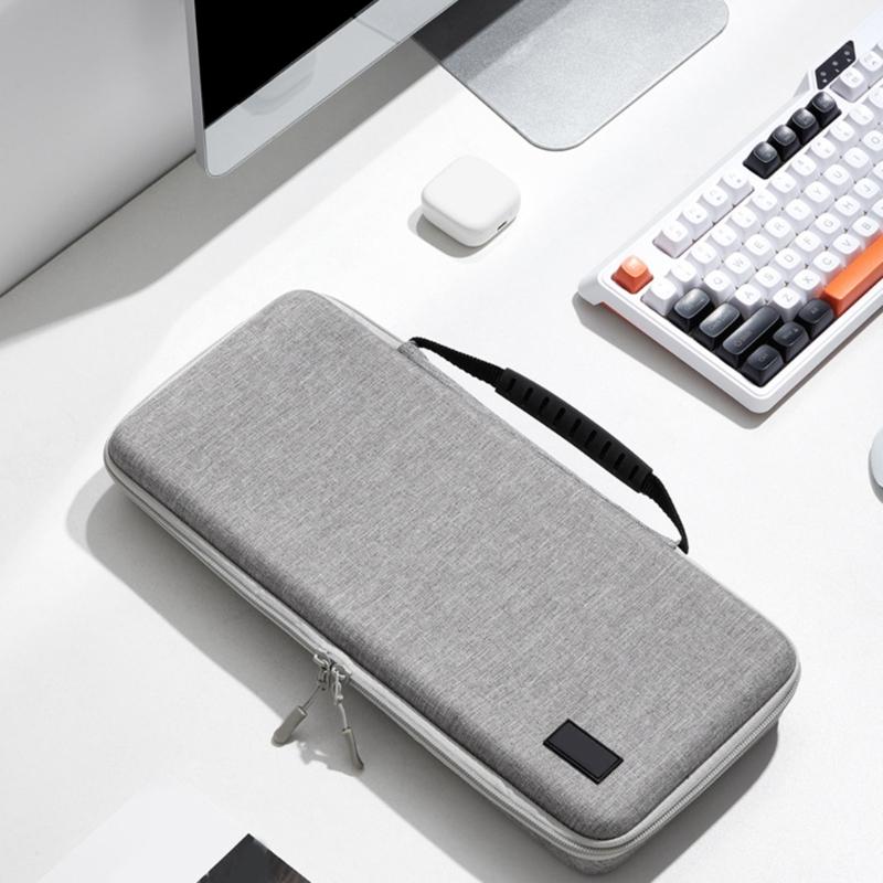 Hard Shell Keyboard Storage Bag for 87 98 Key Computer Mechanical Gaming Keyboards Travel Safe