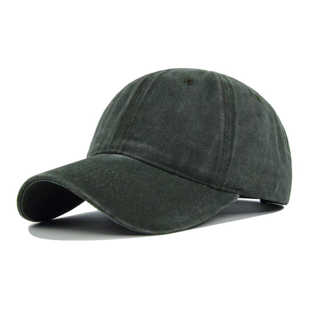 European and American Retro Duckbill All-Cotton Washed Baseball Cap