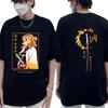 Hot Sale  Demon Slayer Kamado Tanjirou Graphic Print T-shirt Women Men Loose Casual Oversized Top Summer New Tee Streetwear Harajuku Short Sleeve