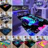 Game Controller Decor Carpet for E-sport Hotel Hall Children's Bedroom Play Soft Floor Mat Non-slip Kid's Crawl Pad Home Rugs