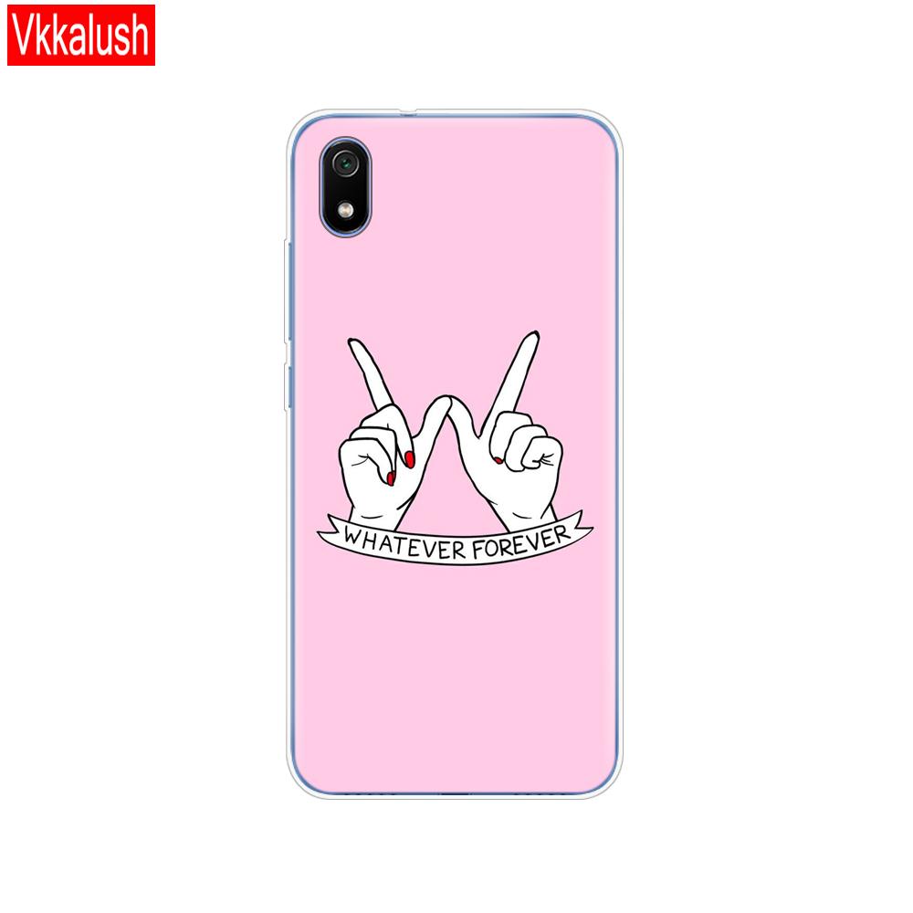 Silicon Case For Xiaomi Redmi 7a Cases Full Protection Soft Tpu Back Cover For Redmi 7 A Bumper Phone Shell Bag Coque