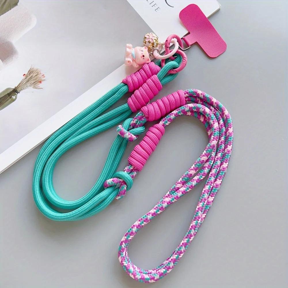 [Ls] Lanyard Crossbody Side Carry Multifunctional Strap Cute Pendant Fashion Outdoor Travel Camera Anti-Lost Chain
