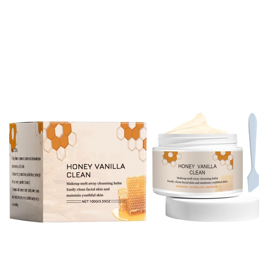 Natural Cleansing Balm - Honey  Clean Makeup Remover Balm - Makeup Cleansing Balm Effortlessly  Makeup
