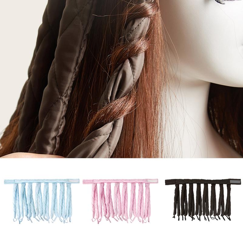 Octopus Hitzefreier Lockenwickler Keine Hitze-Lockenwickler KEINE Hitzeschäden Weiches Stirnband Am Kopf befestigte Dauerwellenstäbe für den Schlaf Haar-Styling-Tools