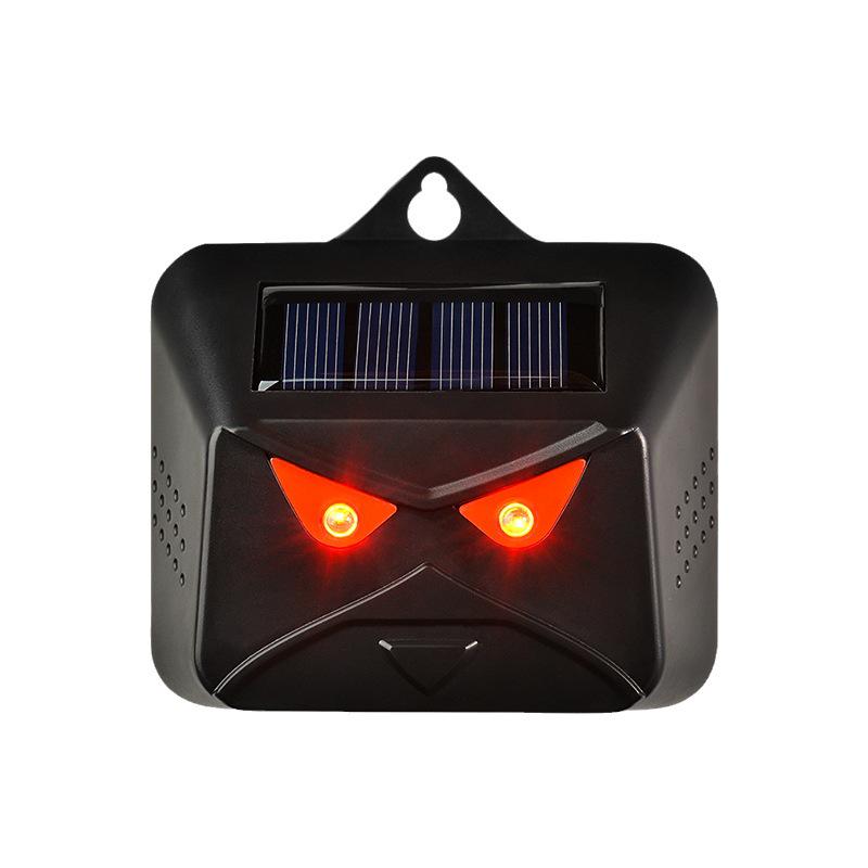 Solar-Powered Waterproof Outdoor Animal Repeller with Automatic Night Light