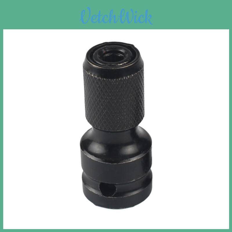 12inch Drive Square To 14 Inch Hex Shank Telescopic Socket Adapter Drill Chuck