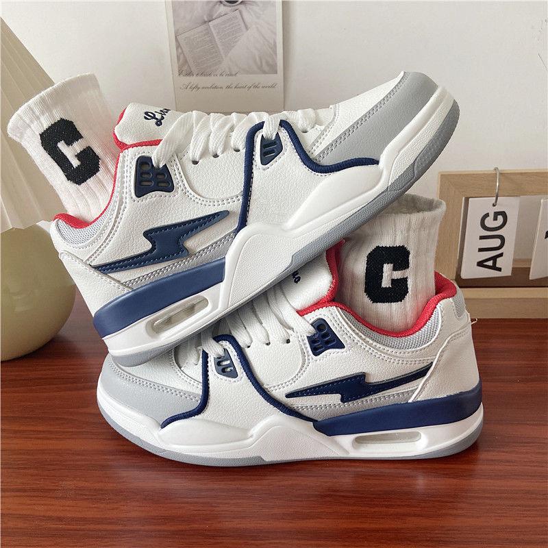 

Поддержка повседневных маленьких белых туфель 2025 лето новая студенческая платформа спортивные портовые воздушная подушка доска обувь женская 40