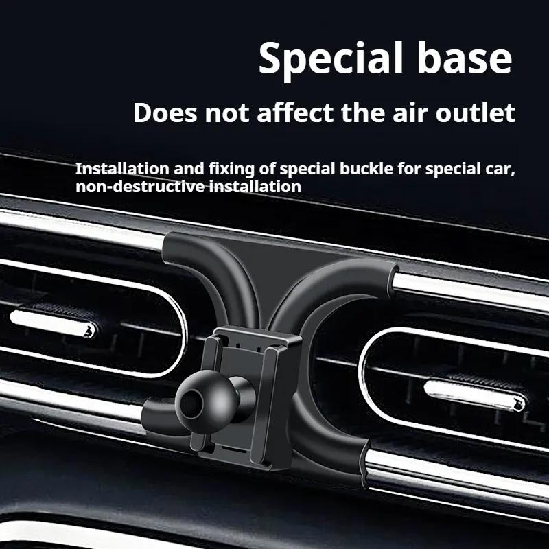 Car Dedicated Phone Holder Bracket Mount Special Base For BMW X1 X2 X3 X4 X5 X6 X7 I3 I4 3 4 Series Mini Air Vent Bracket Clip