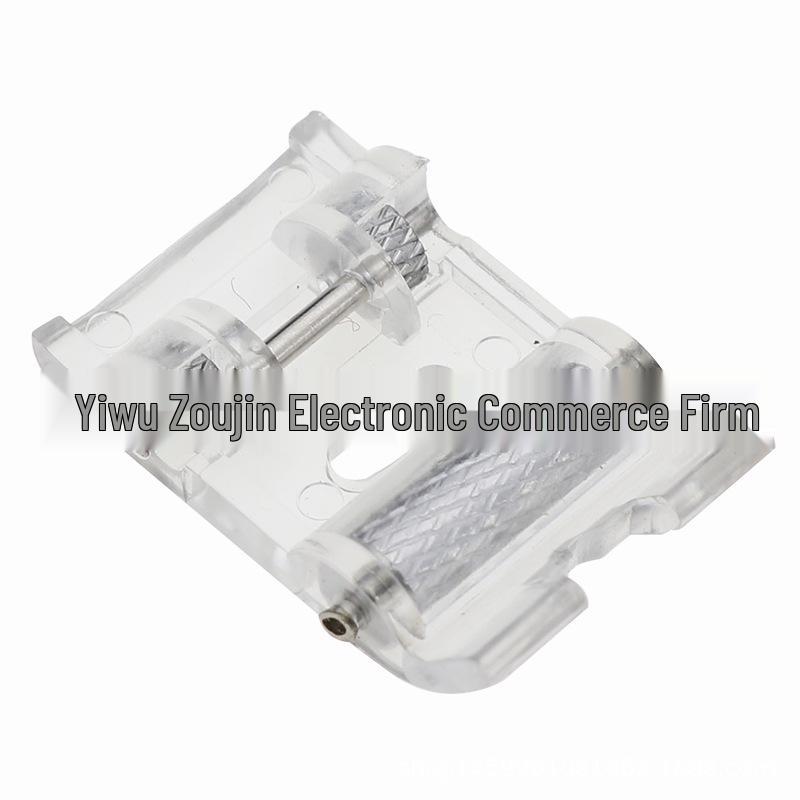 Adjustable Multi-Functional Sewing Machine Presser Foot Set with Fabric Strip, Imitation Synchronous, and Overlocking Features