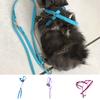 Outdoor Adjustable Bird Vest Leash Bird Training Rope Traction Strap Out Rope