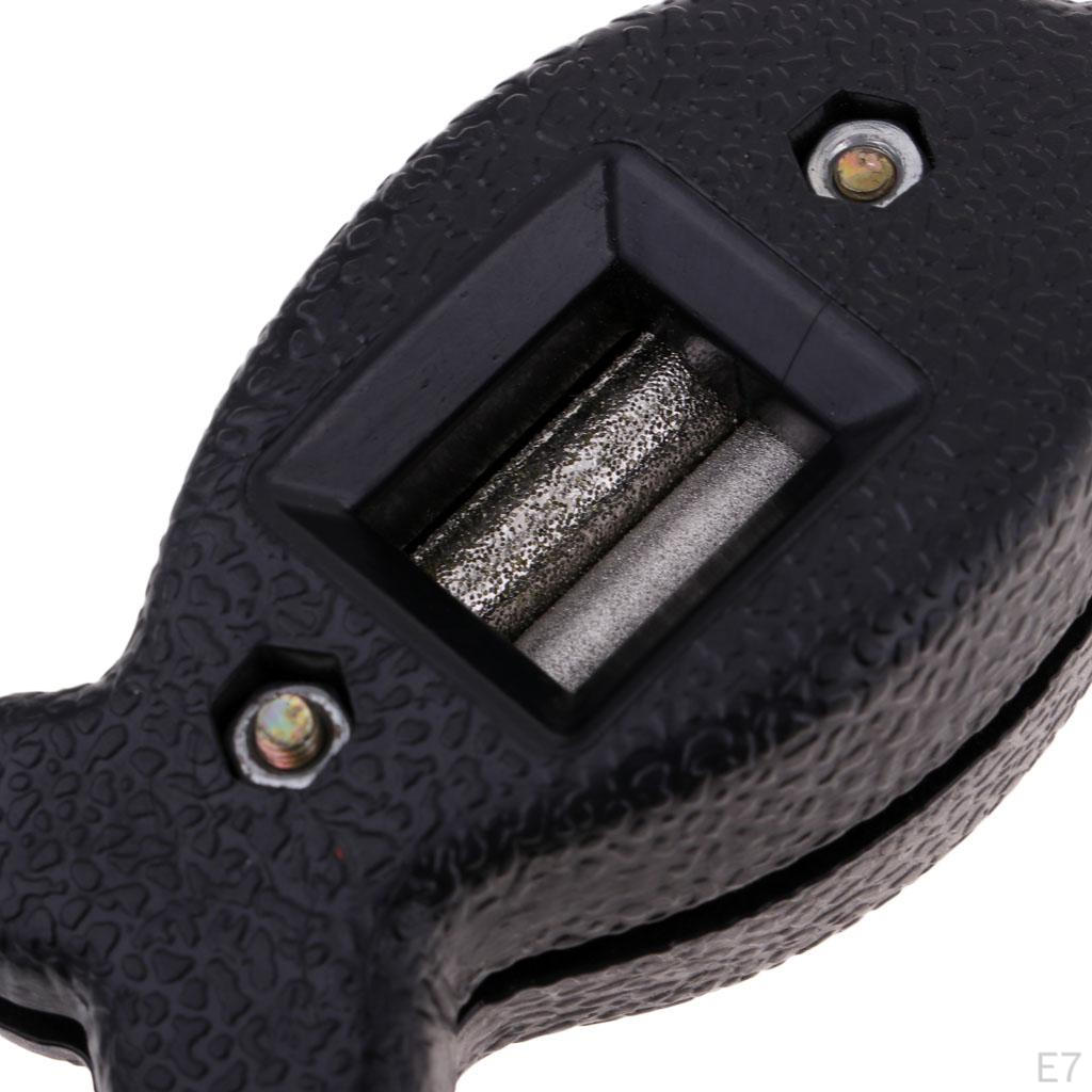 Hockey Skate Ice Edge Sharpening Maintenance Kit - Black