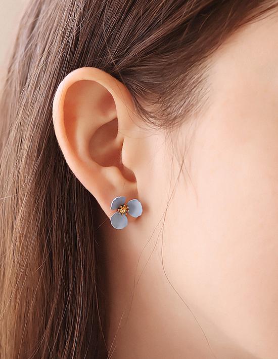 Dana Burton Mini Charlotte Floral Earrings