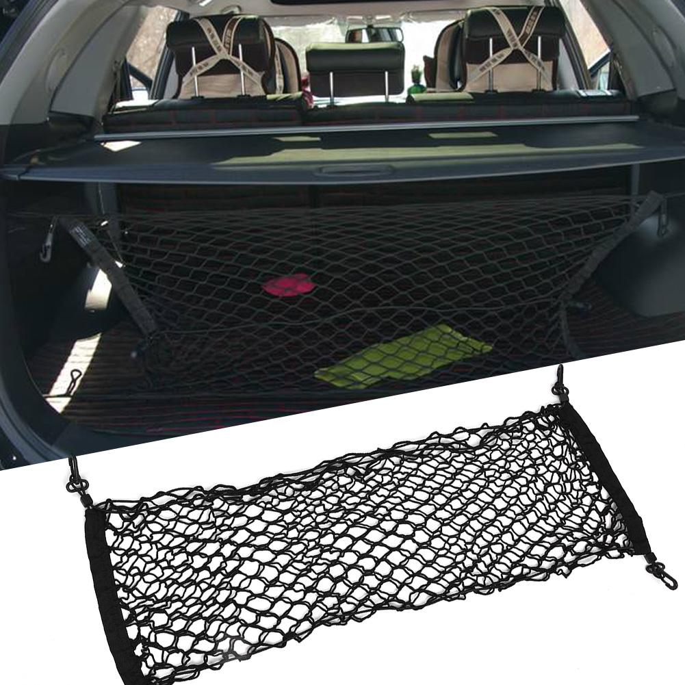 Universal Car Rear Trunk Double Layer Cargo Net Mesh Storage Pocket Organizer