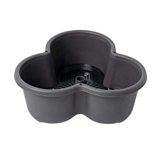 Stackable Flower Pot Vertical Garden Planter with Water Drainage Multi-tier Planter Tray with Wheels for Growing Vegetables And Succulents