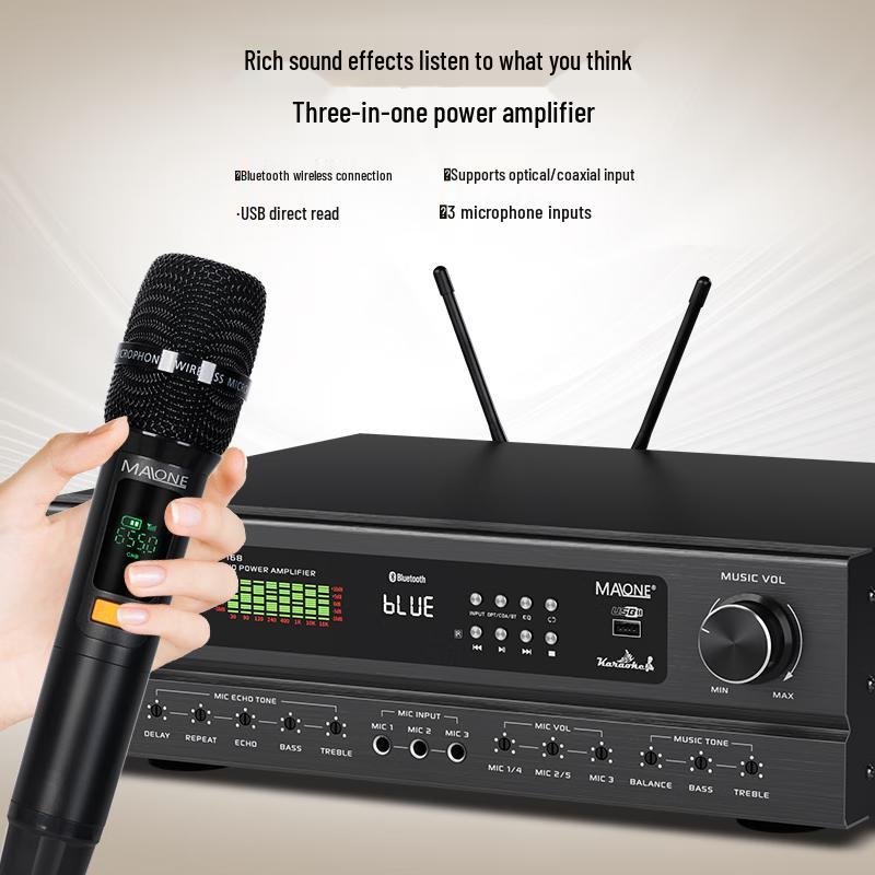 Malone KT-330 Professional Home KTV Audio System CN Plug (adapter Included)