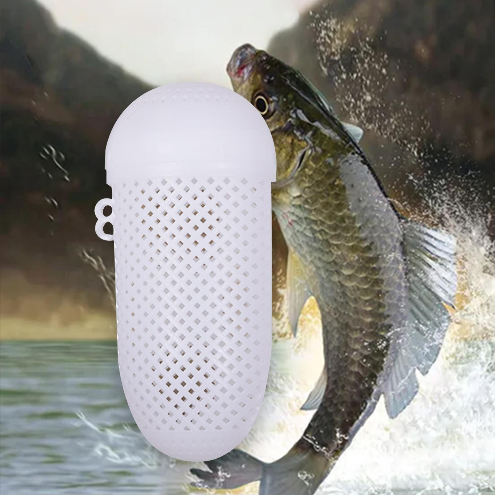 

Рыболовная клетка, инструменты для подачи, портативные снасти, контейнер для приманок White Small Hole