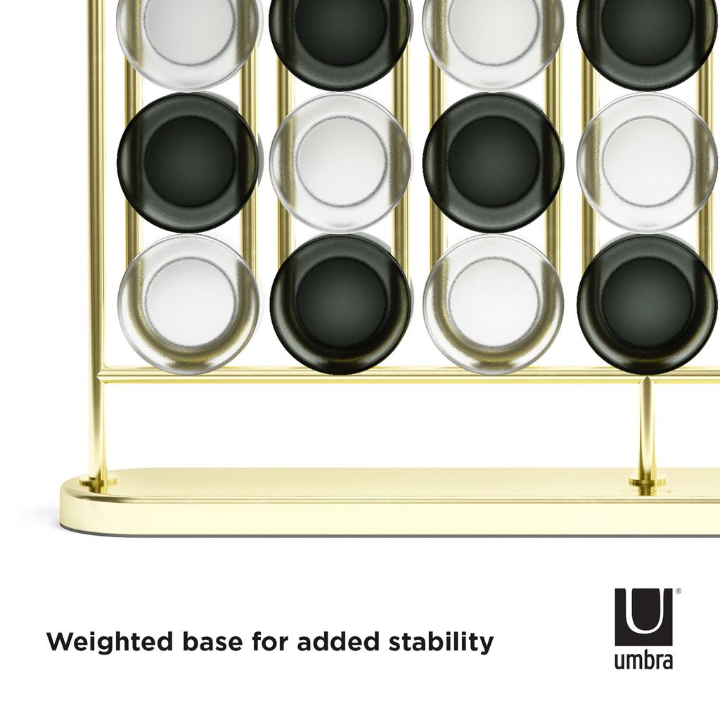 umbra STAX Othello Board Game Gold Game Toy 36×8×30cm
